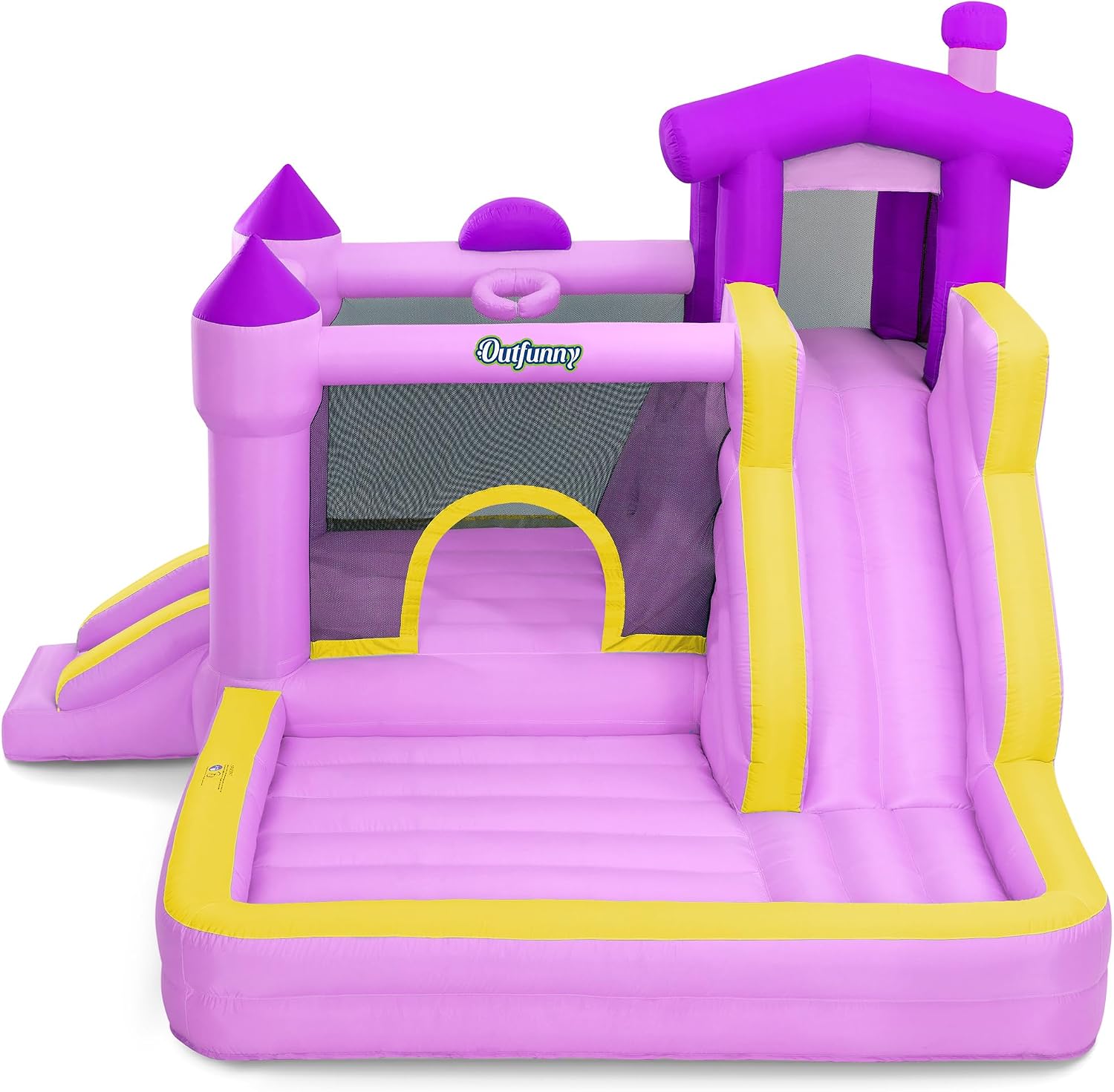 Detalle de Outfunny Inflatable Bounce House 450W 🎪