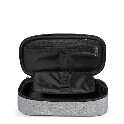 Detalle 2 de Eastpak OVAL XL Single Federmäppchen Sunday Grey – Großes Organizer-Mäppchen mit robustem Reißverschluss