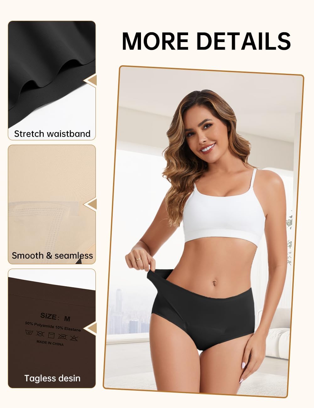 Thumbnail 3 de Reusable Incontinence Underwear, 50ml Absorbency