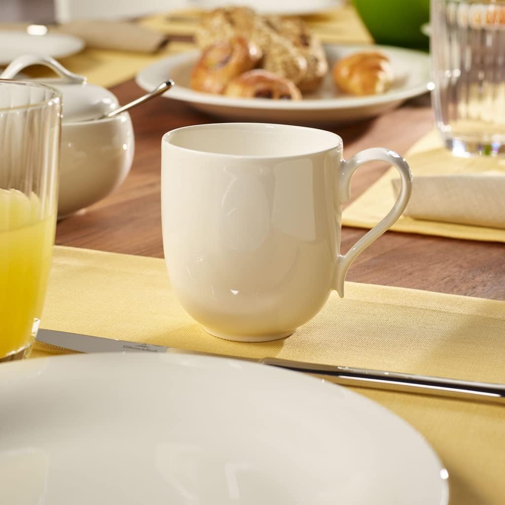 Thumbnail 1 de Villeroy & Boch New Cottage Basic Kaffeebecher (350 ml) – Premium Porzellan, weiß