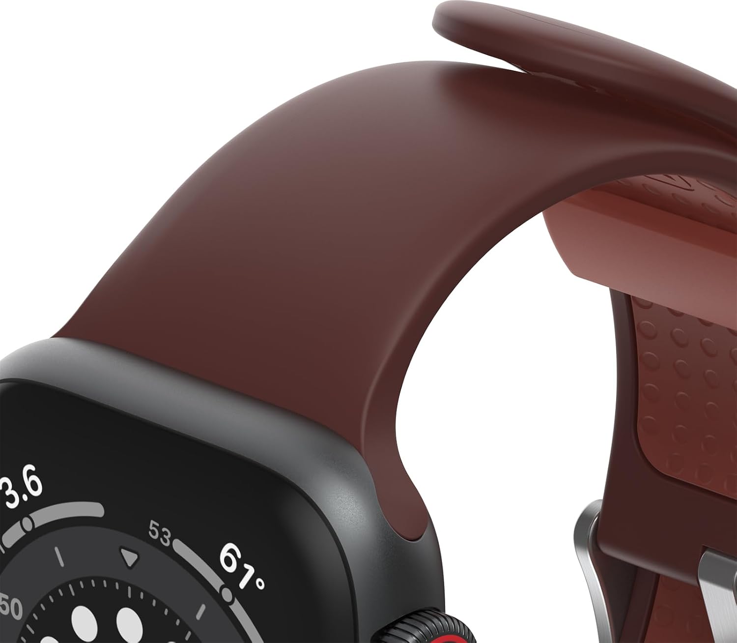 Detalle de OtterBox All Day Cinturino in Silicone per Apple Watch – Comfort e Resistenza per 44/45/46 mm
