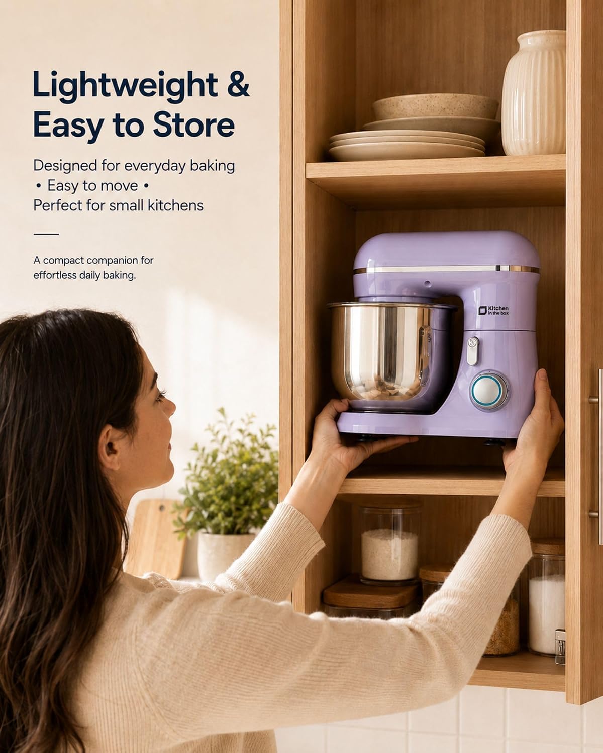 Detalle de Kitchen in the Box Stand Mixer, 3.5 QT