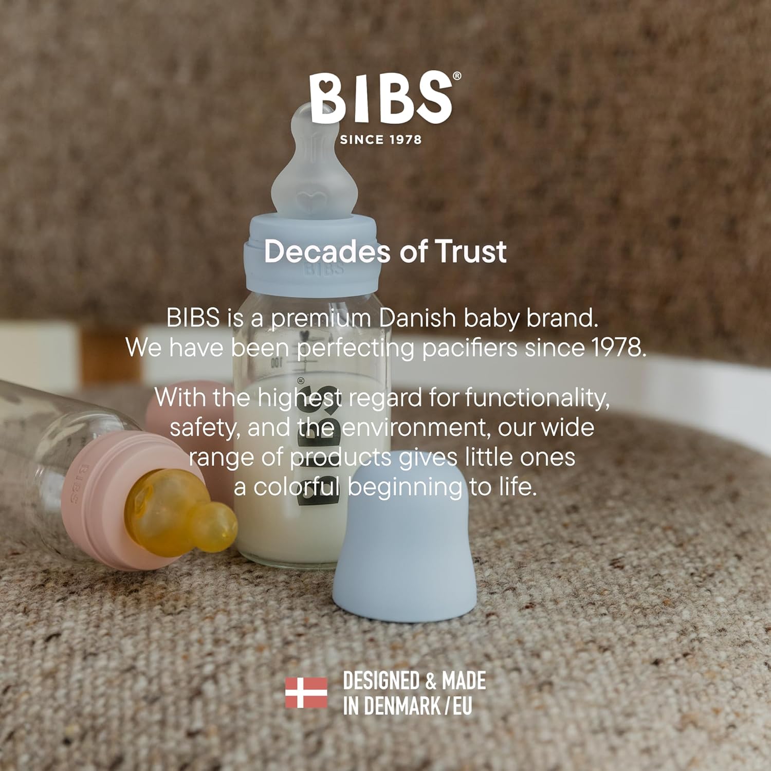 Thumbnail 5 de BIBS Baby Bottle 150 ml slow‑flow nipple pack