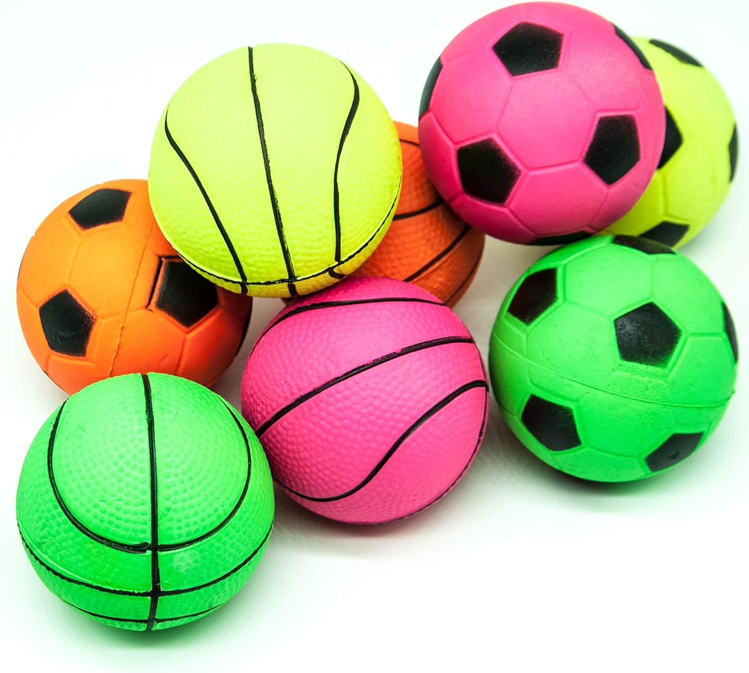 Thumbnail 4 de Petopedia 8x 6cm Rubber Dog Balls