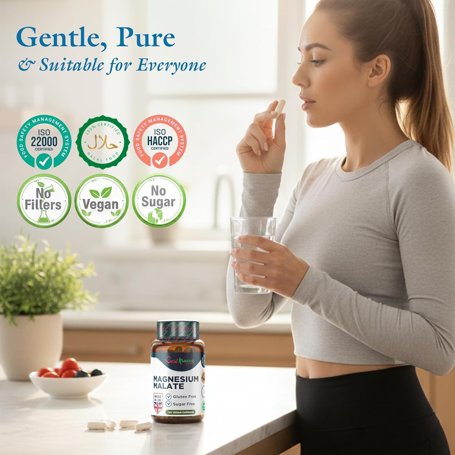 Thumbnail 3 de Best Immune Magnesium Malate 500mg