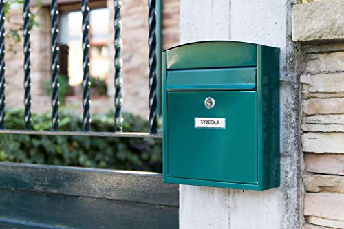 Thumbnail 6 de ARREGUI Compact E5733 Cassetta Postale Individuale in Acciaio Verde – DIN A5, Facile da Montare