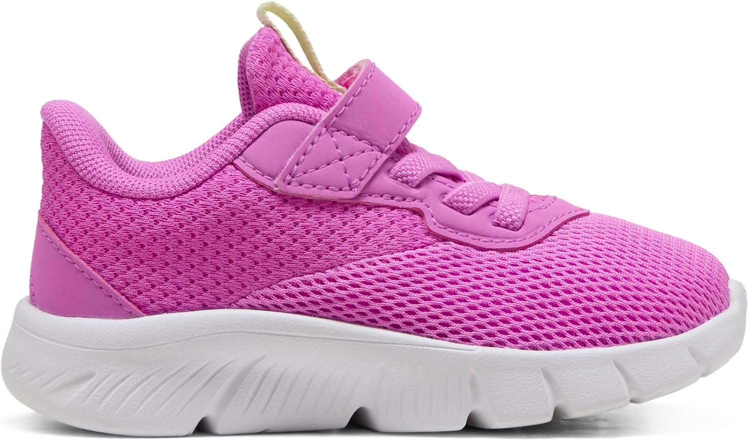 Detalle de Puma Flexfocus Modern AC+ InfSneaker Unisex Baby – Electric Orchid/Puma White, 24 EU