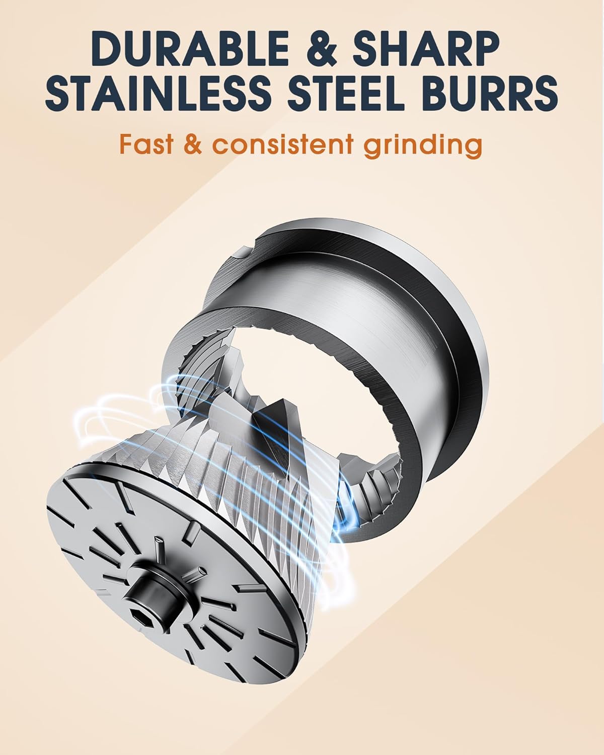 Thumbnail 3 de Molinillo de café manual Acero Inoxidable - 40 ajustes