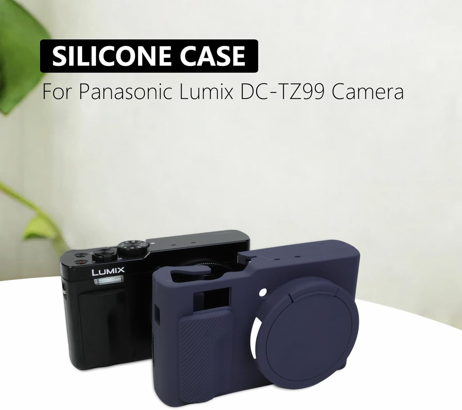 Thumbnail 2 de TZ99 Soft Silicone Protective Case Cover for Panasonic Lumix DC-TZ99 (Blue)