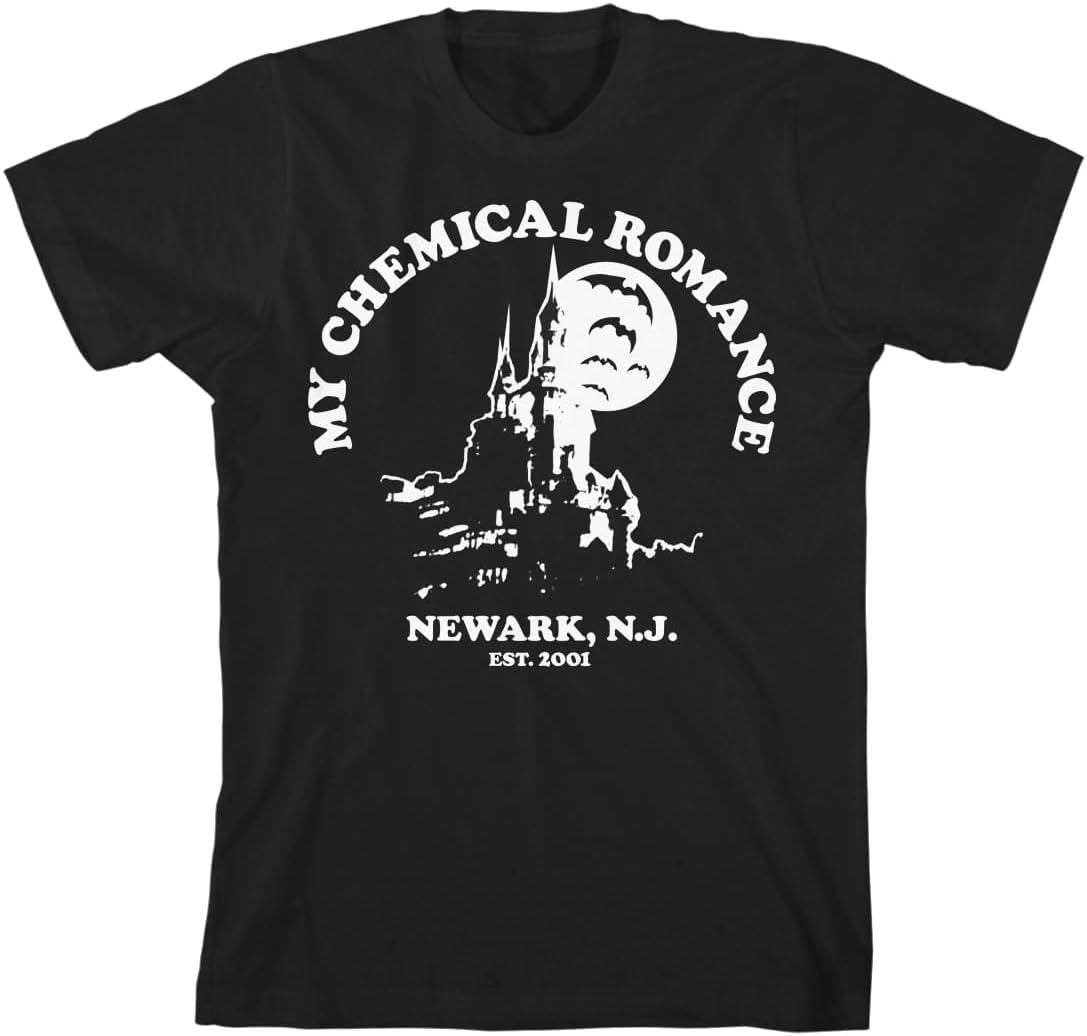 Detalle de My Chemical Romance Haunted Castle T‑shirt