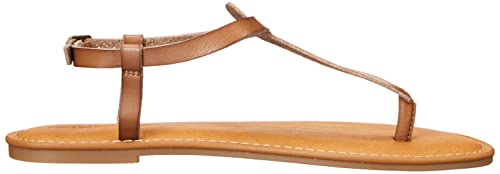 Detalle de Amazon Essentials Sandalo Infradito Casual con Cinturino alla Caviglia Donna – Marrone Cenere, 42 EU