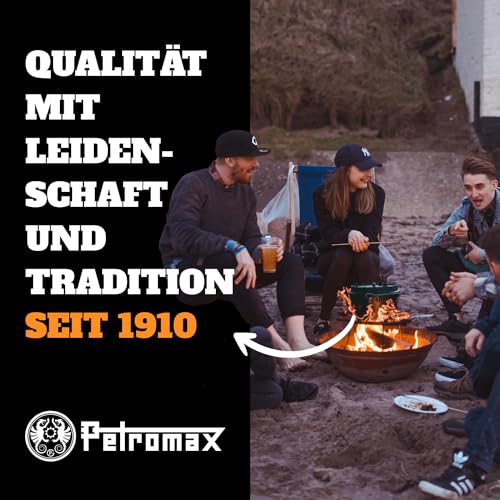 Thumbnail 6 de Petromax Grill-Feuerpfanne mit 2 Henkeln – Gusseisenpfanne für Herd, Backofen, Gasflamme und Outdoor