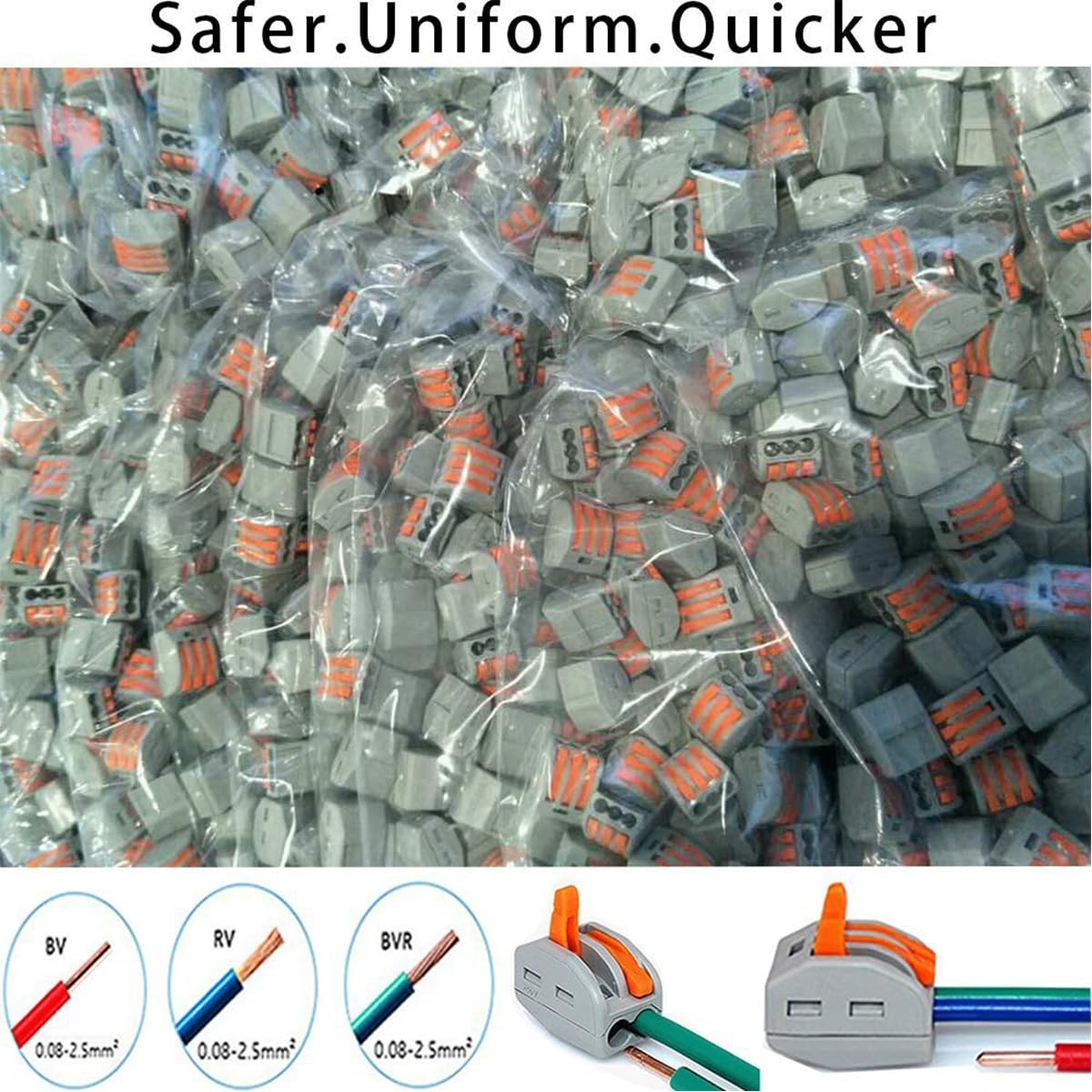 Detalle 2 de Lever Wire Connectors 28–12 AWG