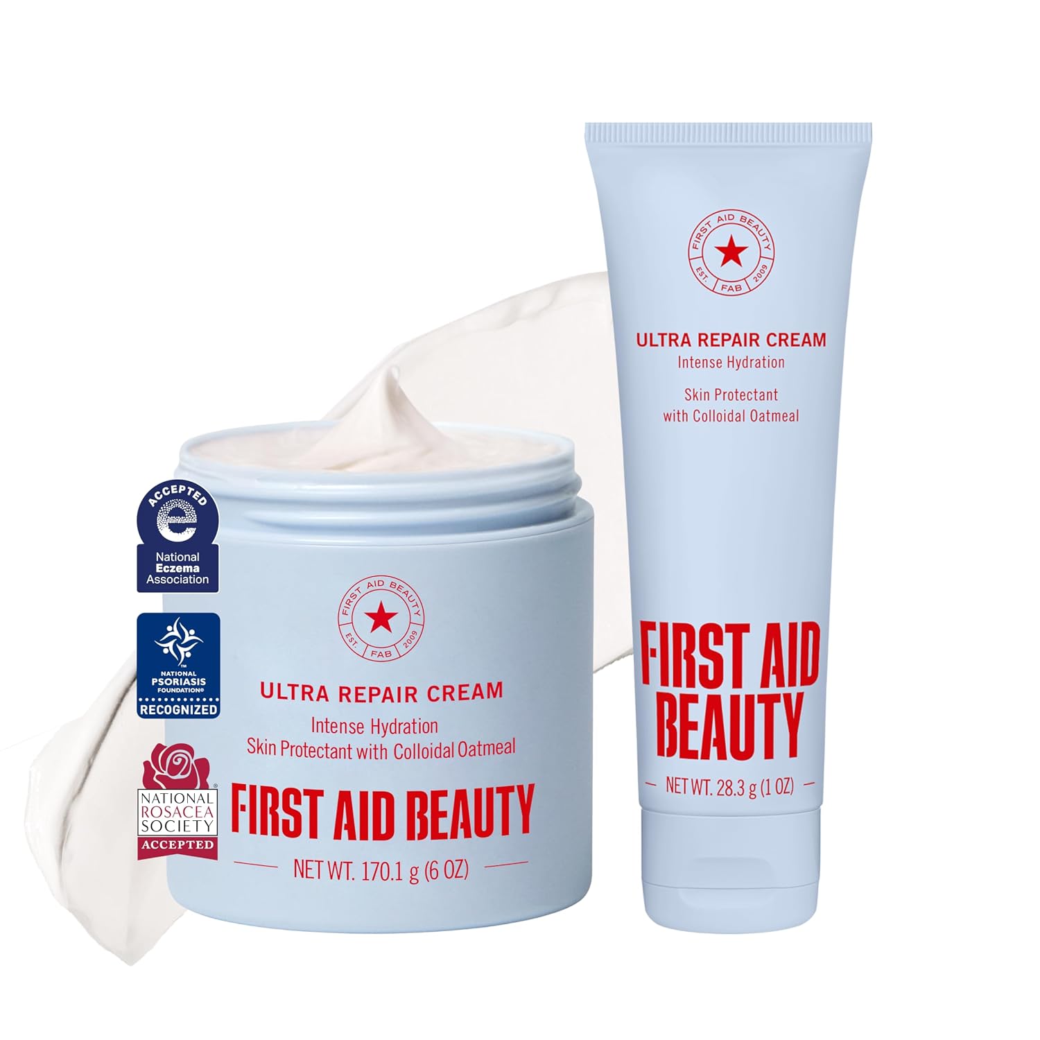 Detalle de First Aid Beauty Ultra Repair Cream Face & Body Moisturizer with Colloidal Oatmeal