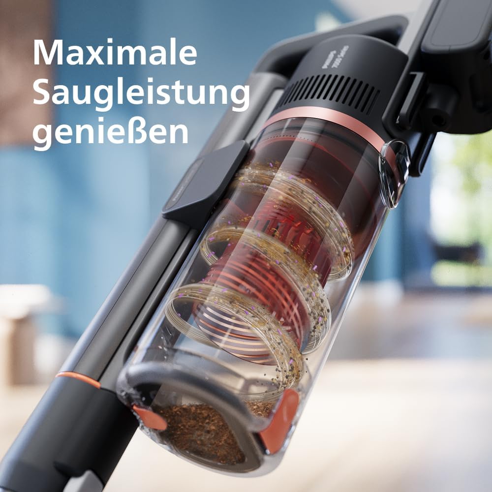 Thumbnail 2 de Philips SpeedPro Max Kabelloser Stielstaubsauger 7000 Serie XC7065/01 – kraftvoll, haartauglich und flexibel