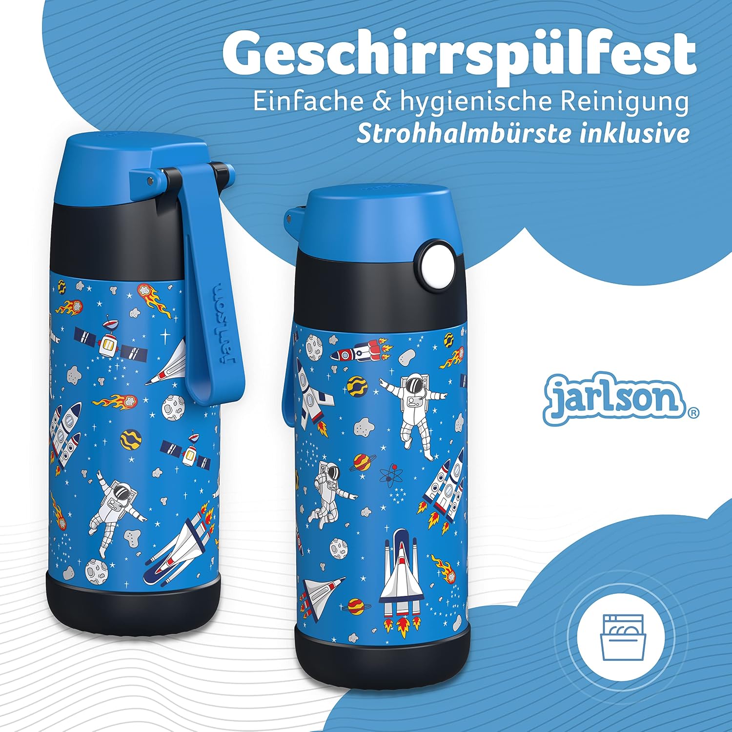 Detalle 2 de Jarlson MALI Trinkflasche 350 ml đ„€