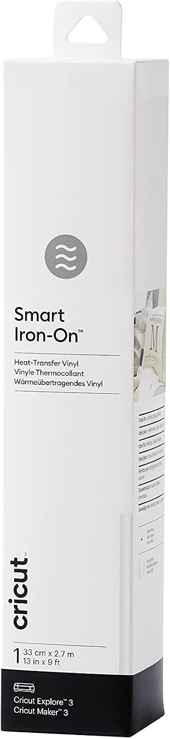 Detalle 2 de Cricut Smart Iron-On Heat-Transfer Vinyl (Navy) | 1 sheet | 33cm x 2.7m | 2008688