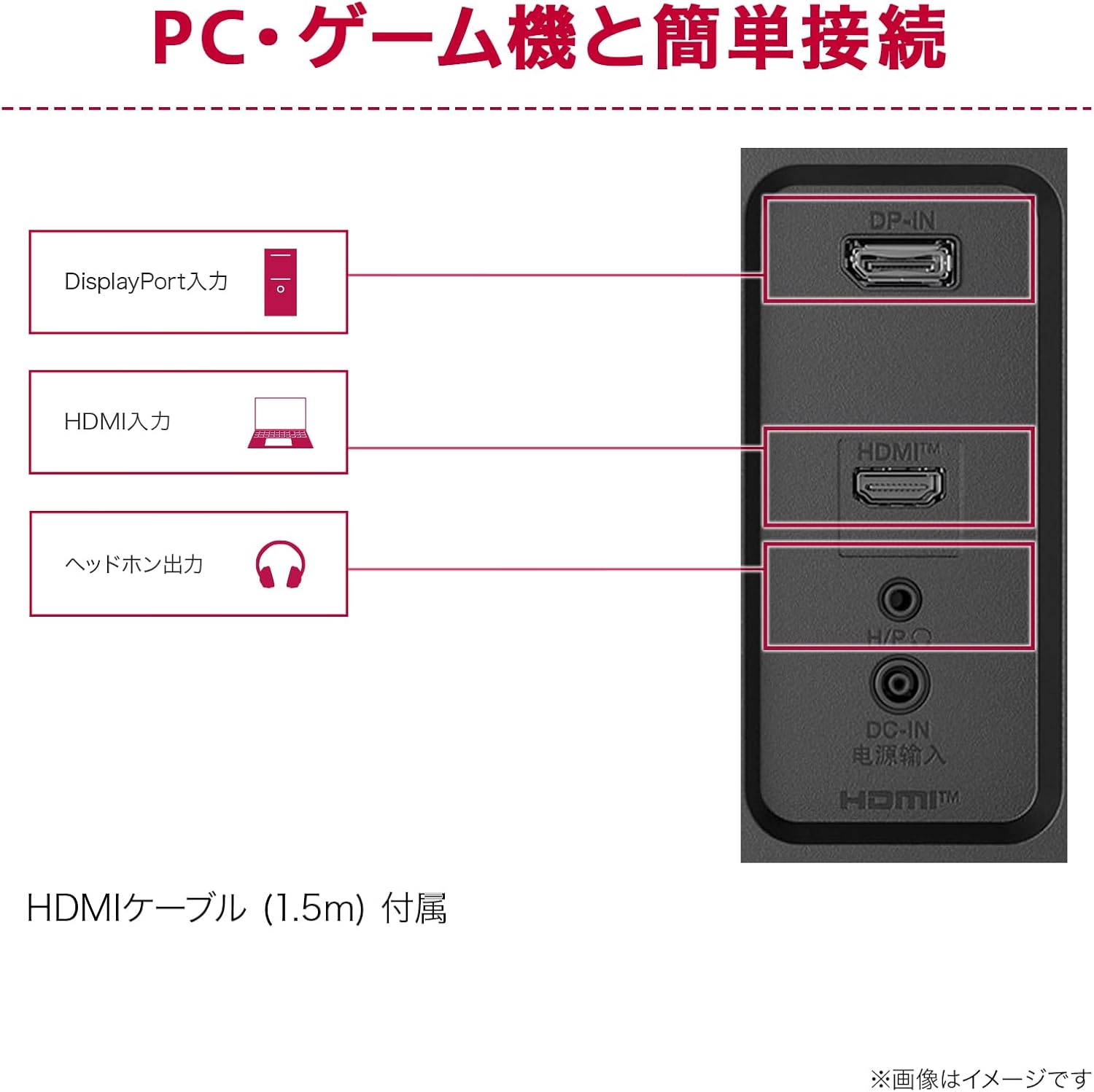 Thumbnail 6 de LG 34U511A-B 34インチ ウルトラワイドモニター IPS・2560×1080・100Hz・HDR400