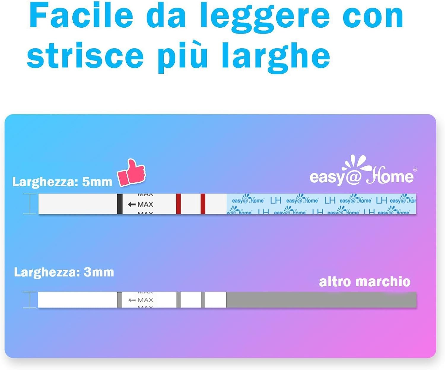 Thumbnail 6 de Easy@Home test ovulazione 25 mIU/ml, 100 LH
