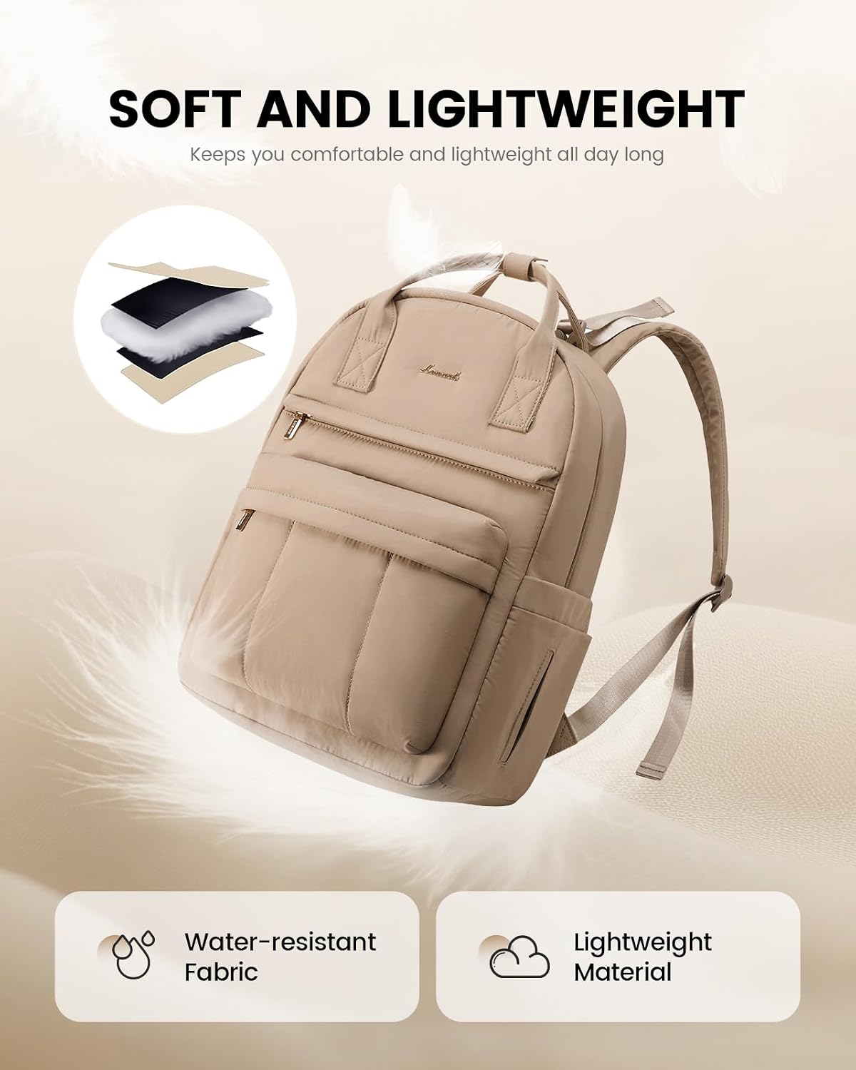 Detalle 2 de LOVEVOOK Baby Changing Bag 30x17x42.5cm