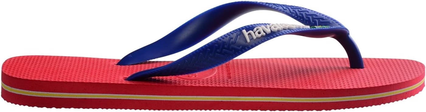 Detalle de Havaianas Brasil Logo – tongs unisex confortables, légères et antidérapantes à semelle colorée
