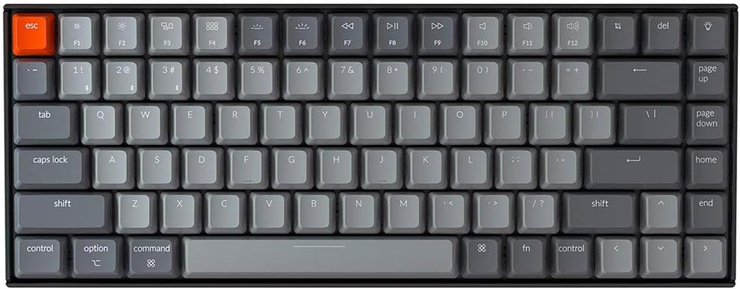 Detalle de Keychron 75% mechanical keyboard, 84-key layout