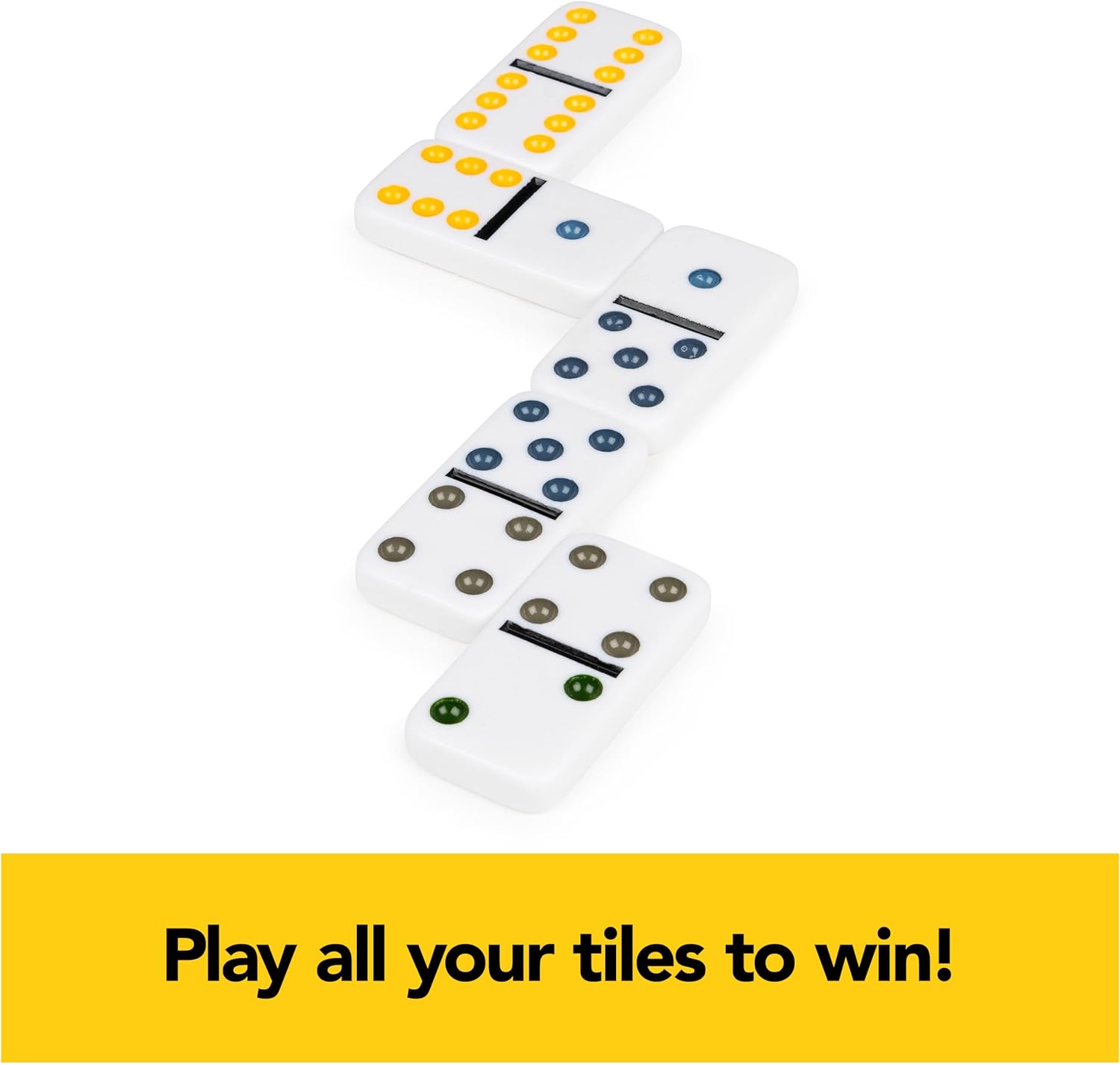 Thumbnail 5 de Cardinal Mexican Train Dominoes 12 double