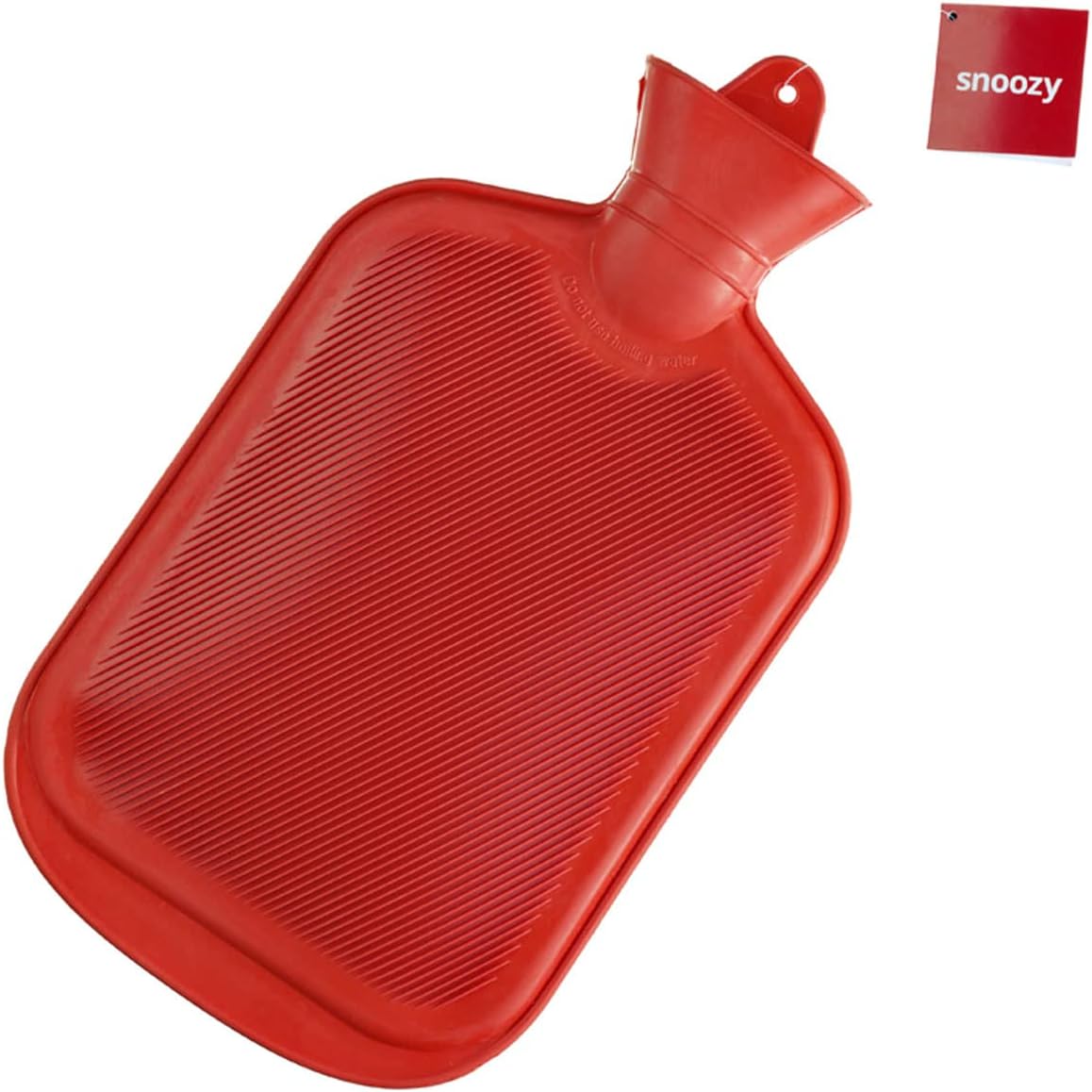 Detalle 2 de Snoozy® Bouillotte XXL 2 Litres avec Housse Tricot – chaude et enveloppante, dimensions 30 × 20 cm