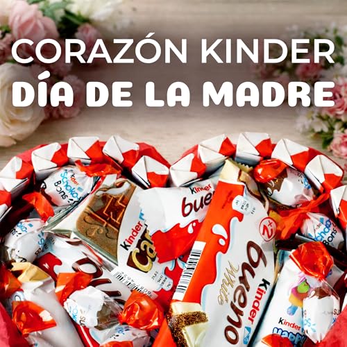 Detalle de Cesta de regalo de Chocolates Kinder Bueno para el Día de la Madre ONZA Sweet & Salted