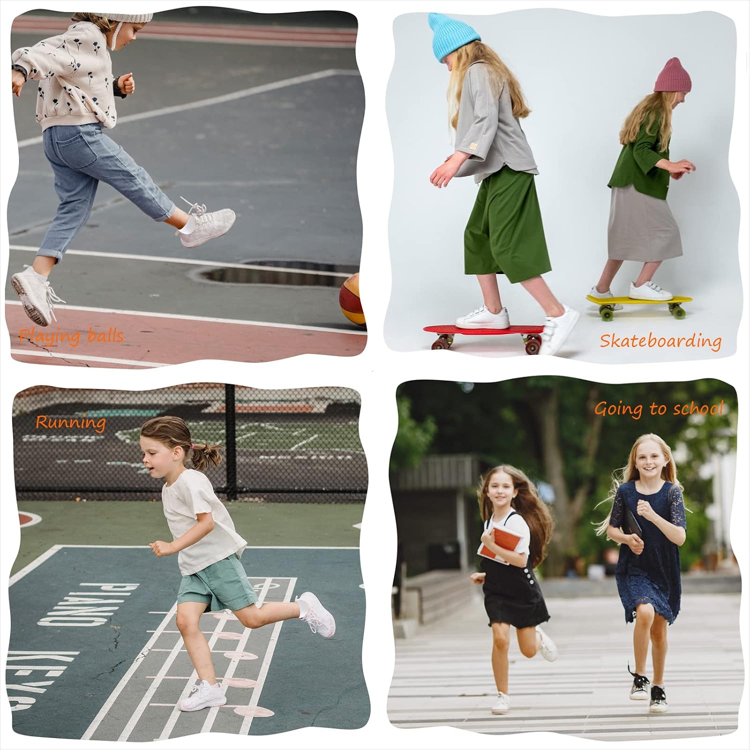 Thumbnail 6 de Bemeol Girls Socks 12-Pair Ankle Sport