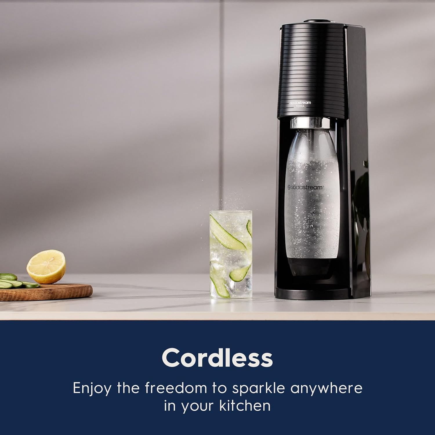 Detalle de SodaStream Sparkling Water Maker Terra