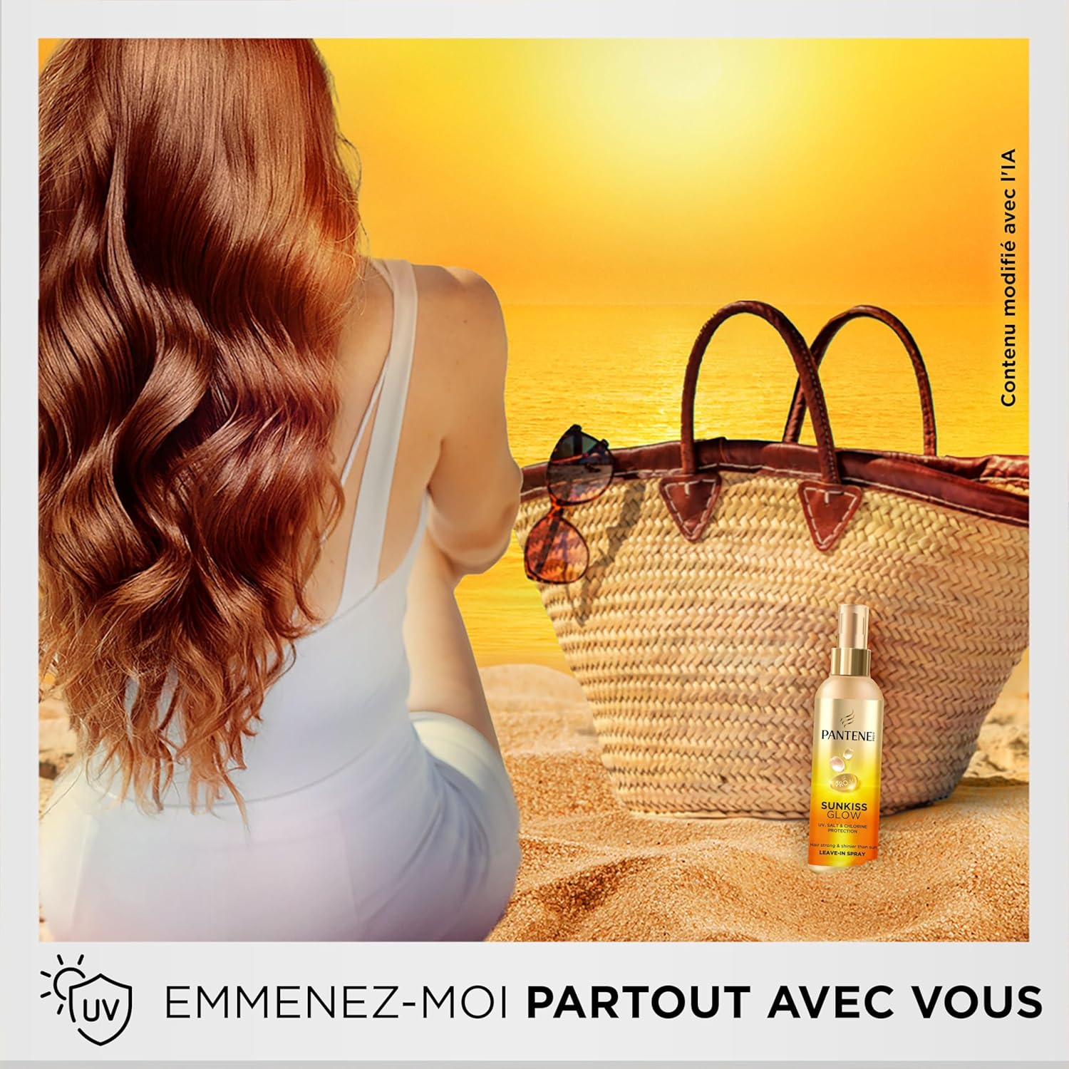 Thumbnail 6 de Spray sans rinçage Pantene Pro-V Sunkiss Glow 200 ml : protection solaire et hydratation légère