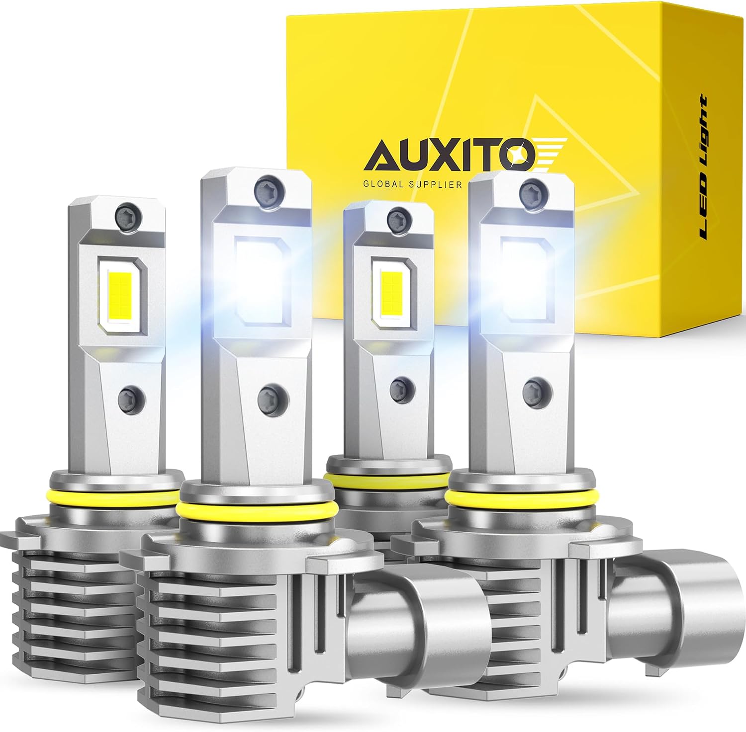 Detalle de AUXITO 9005/9006 Bulb Combo, Pack of 4