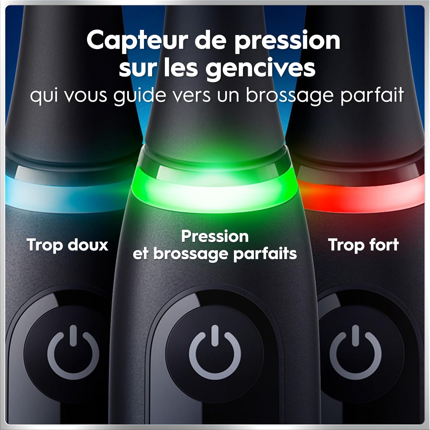 Thumbnail 6 de Oral-B iO 9: brosse à dents électrique avec 3 brossettes, 7 modes et détection IA