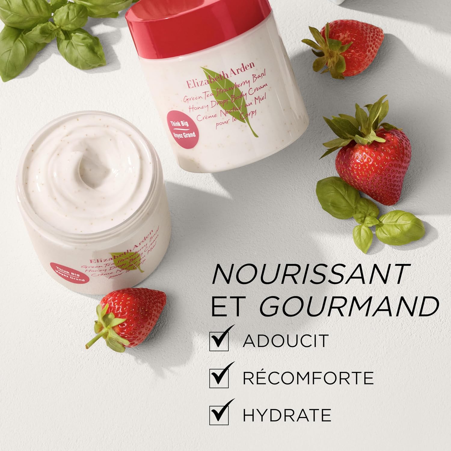 Thumbnail 2 de Elizabeth Arden Crème Pour Le Corps Green Tea Strawberry Basil Honey Drops – Lotion hydratante soyeuse