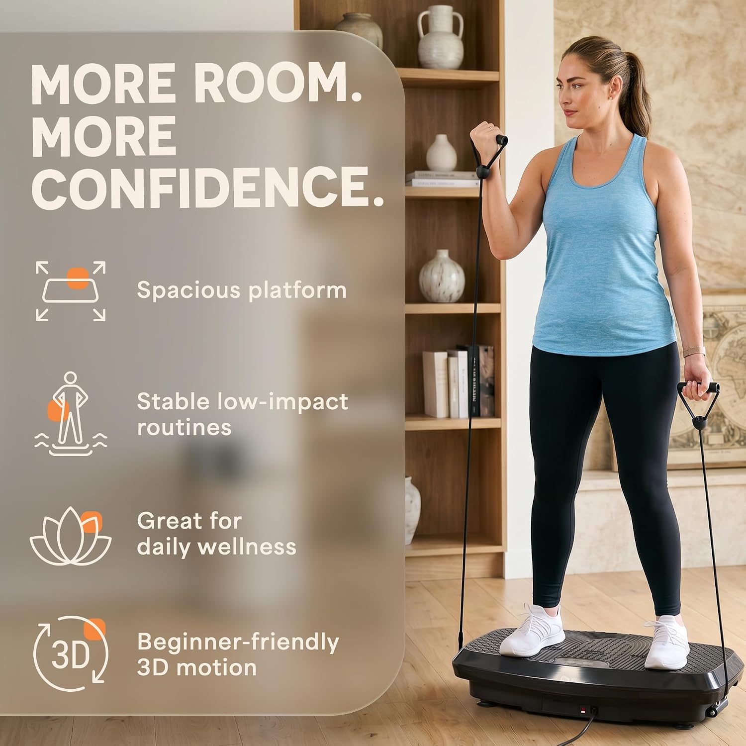 Detalle de Lifepro Vibration Plate Exercise Machine