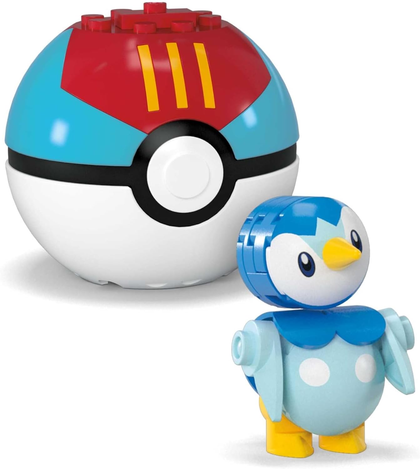 Thumbnail 4 de Mega Pokémon Set: Togepi y Piplup con Poké Balls 🧩