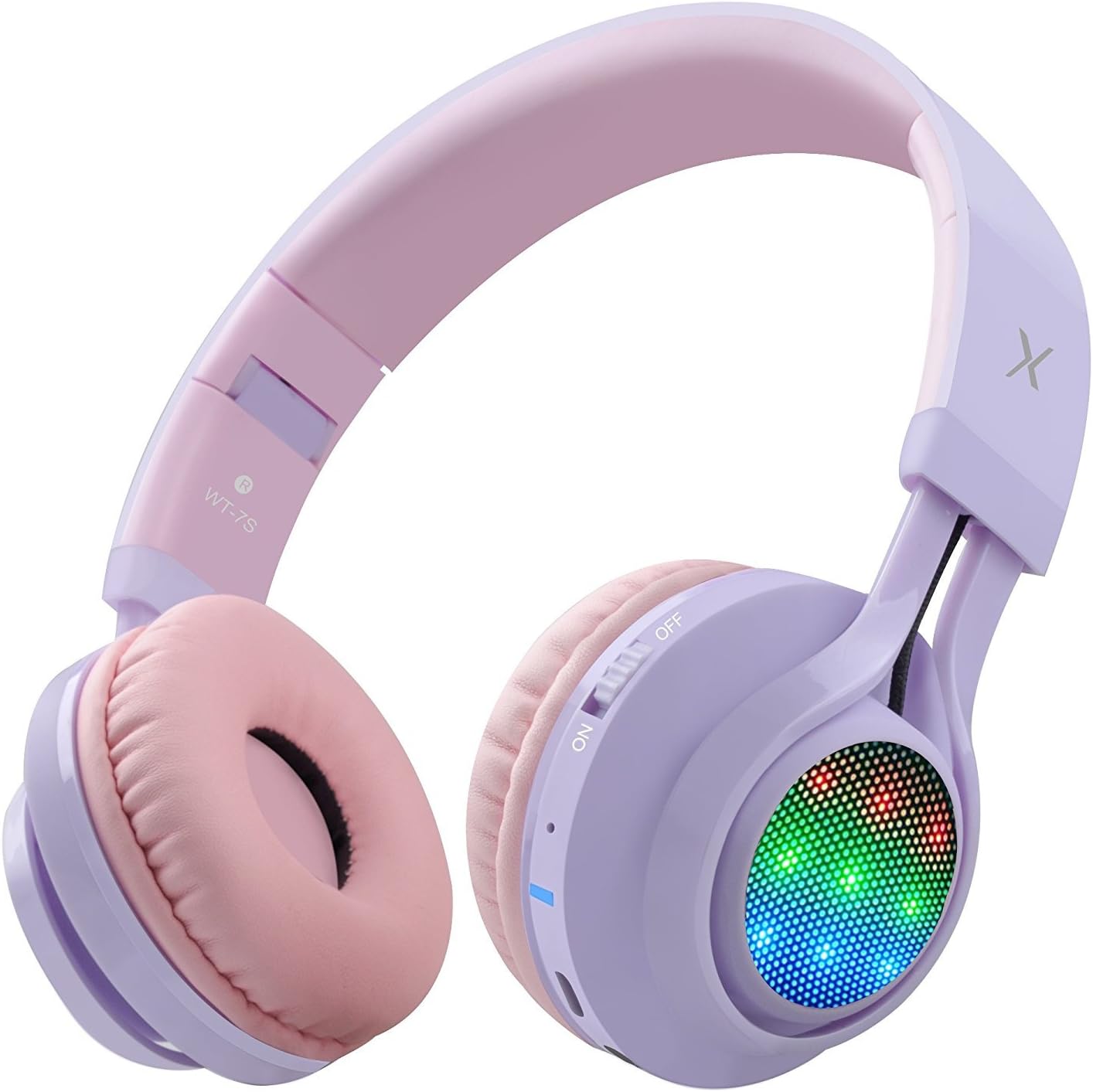 Detalle 2 de Riwbox WT-7S Kids Bluetooth headphones, foldable