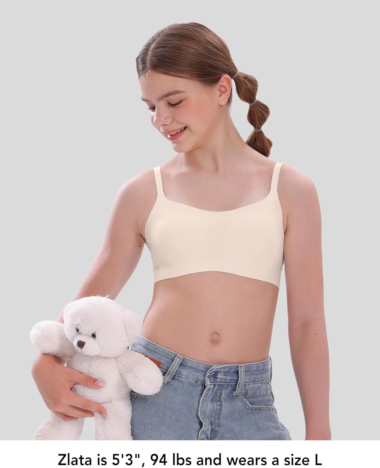 Thumbnail 3 de SALIA GIRL Soutien d’entraînement sans armatures réglable pour filles 10-14