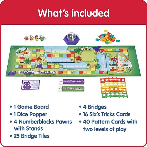Thumbnail 1 de Learning Resources Numberblocks Race to Pattern Palace Maths Game (Ages 3+)