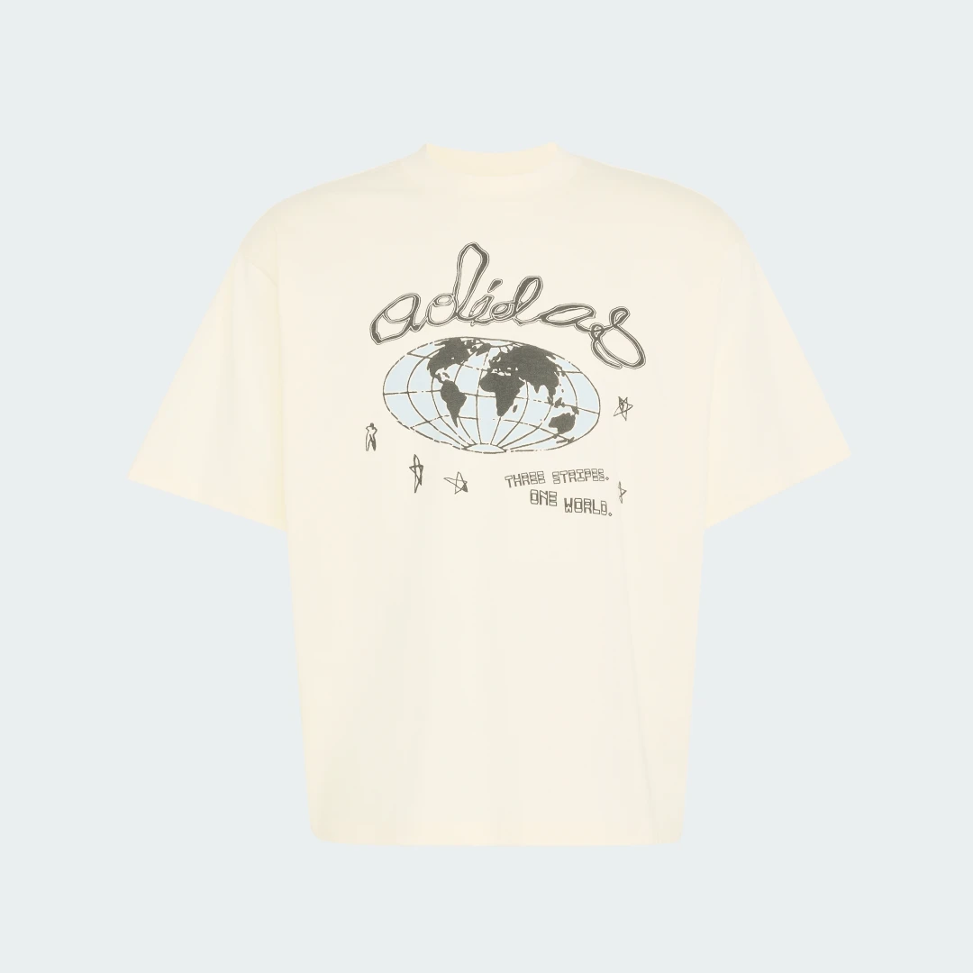 Detalle 2 de Camiseta Estampada Originals One World de Adidas