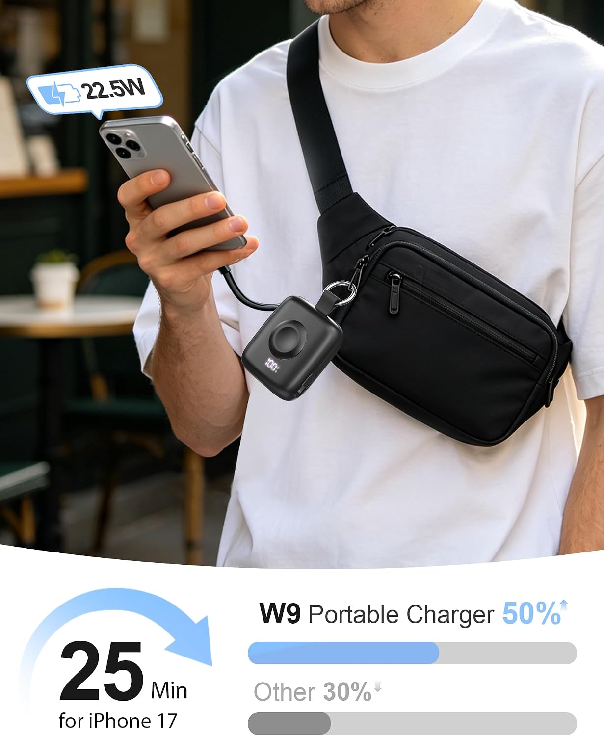 Detalle 1 de Taefoqn Portable Charger 10000mAh