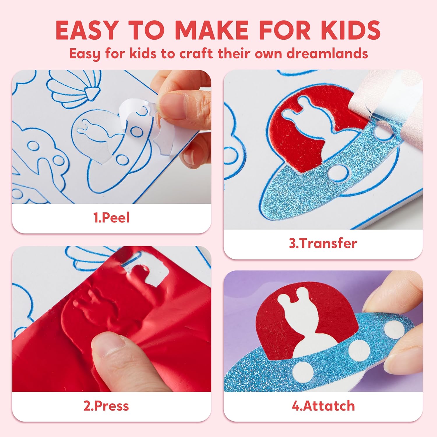 Thumbnail 3 de Klever Kits Foil Art Kit 10 pictures 🎨