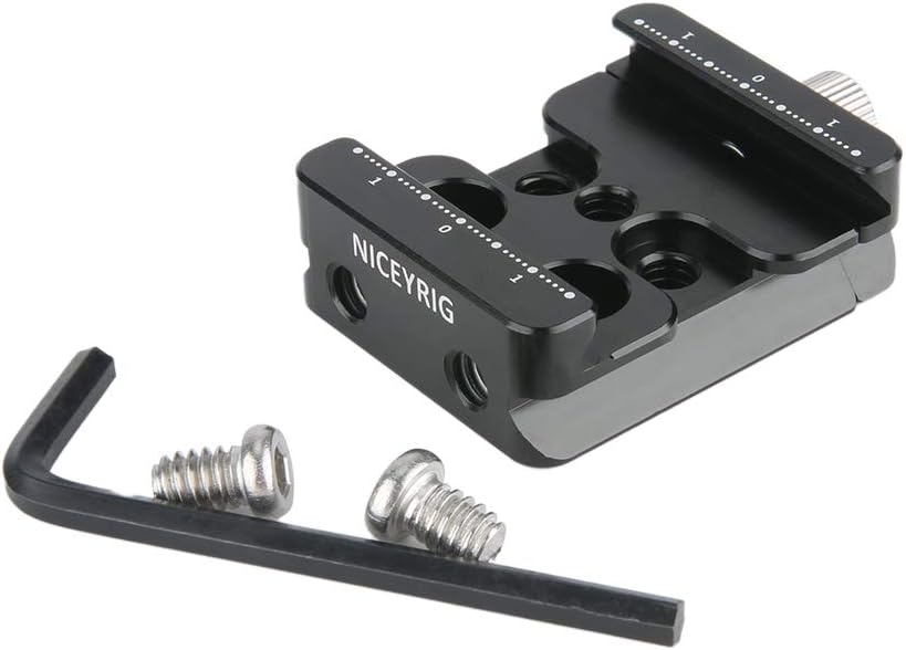 Detalle de NICEYRIG Universal Arca Quick Release Clamp for Gimbal 🎥