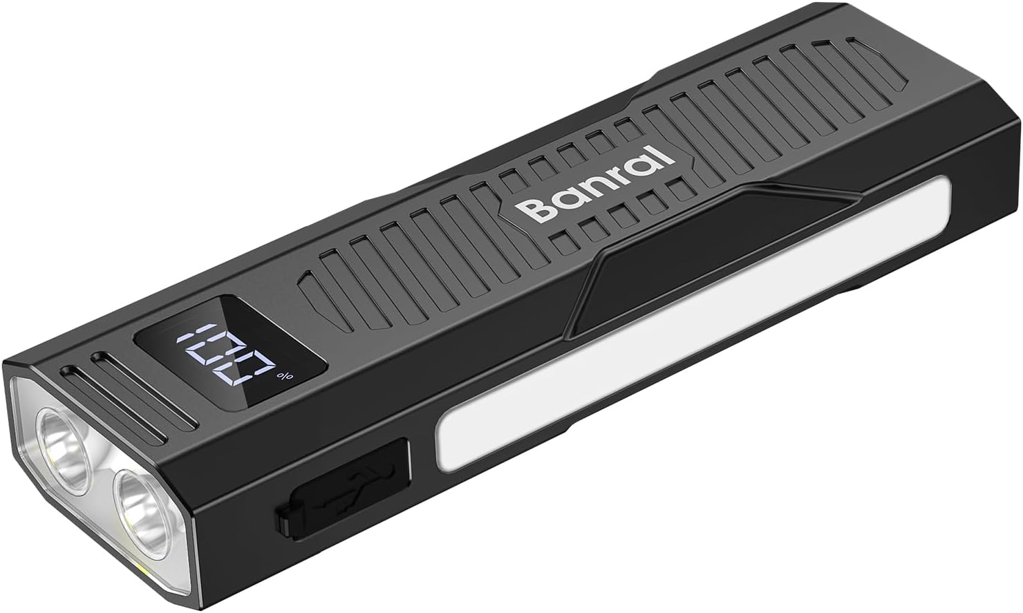 Detalle de Banral EC2405 Rechargeable EDC Flashlight, 1,100 Lumens, Magnetic Base