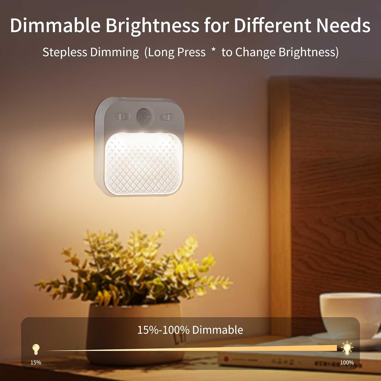 Thumbnail 6 de AmmToo Nachtlicht Bewegungsmelder, 2er-Set 🔆