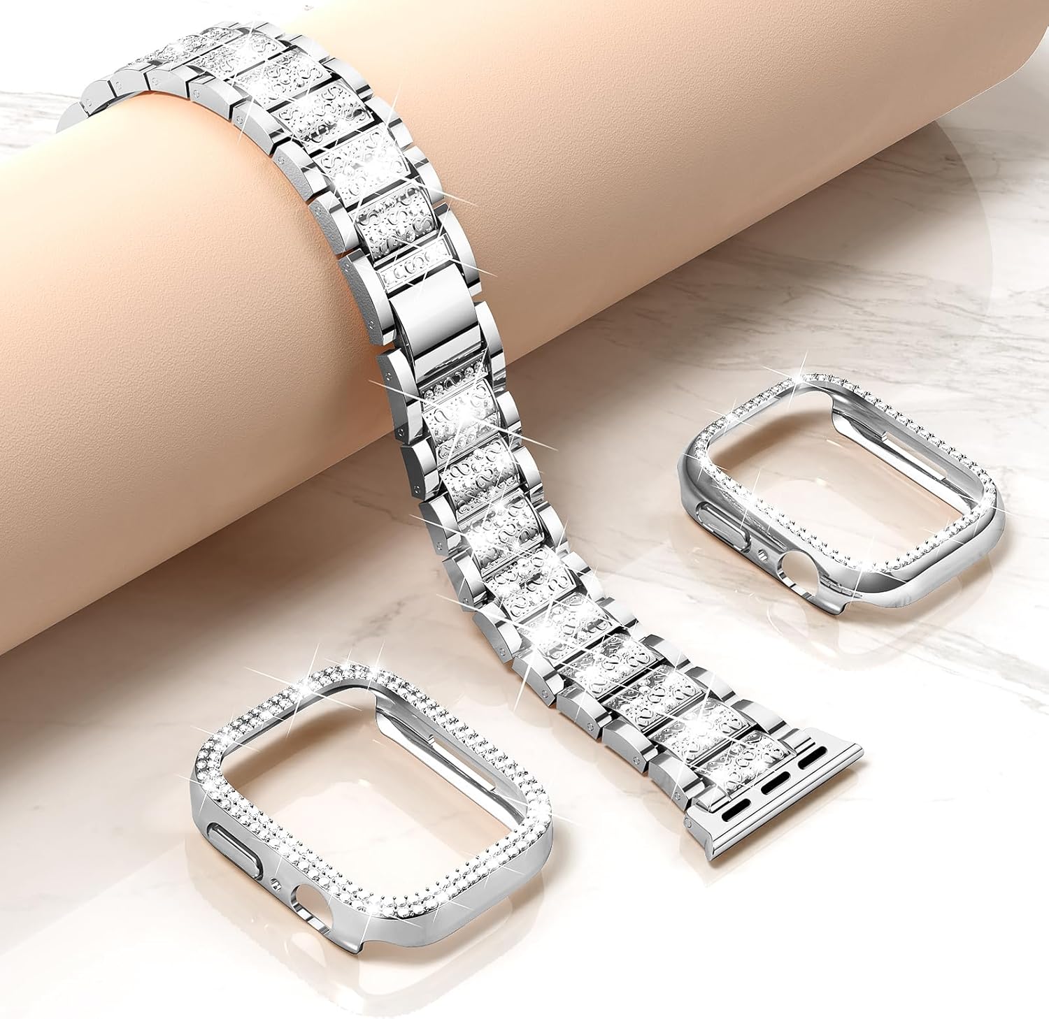 Thumbnail 2 de Mosonio Compatible Apple Watch Band 2-Pack 49mm