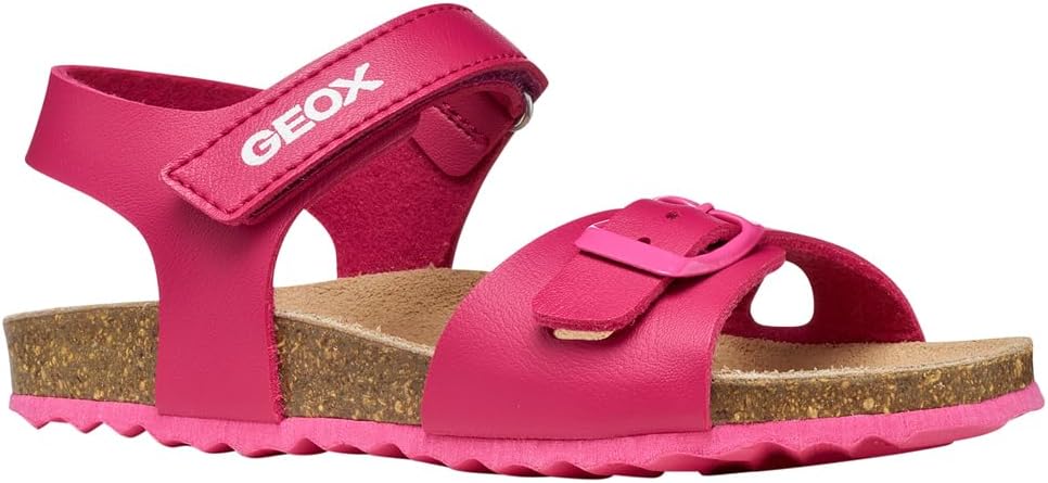 Thumbnail 6 de Geox Mädchen J Adriel Girl C Sandalen aus Leder – flacher Absatz in Medium-Weite