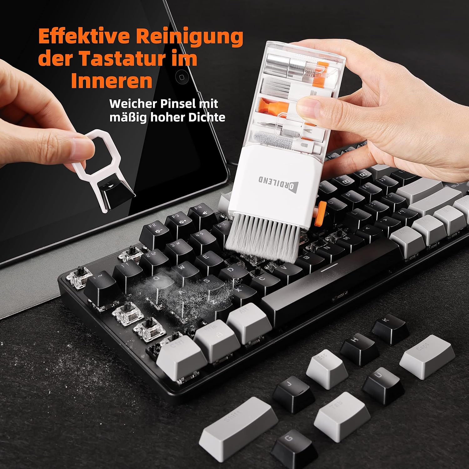 Detalle 2 de Ordilend Tastatur Reinigungsset