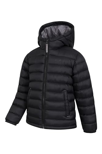 Thumbnail 6 de Mountain Warehouse Seasons Kids Padded Puffer Jacket Black 9-10y